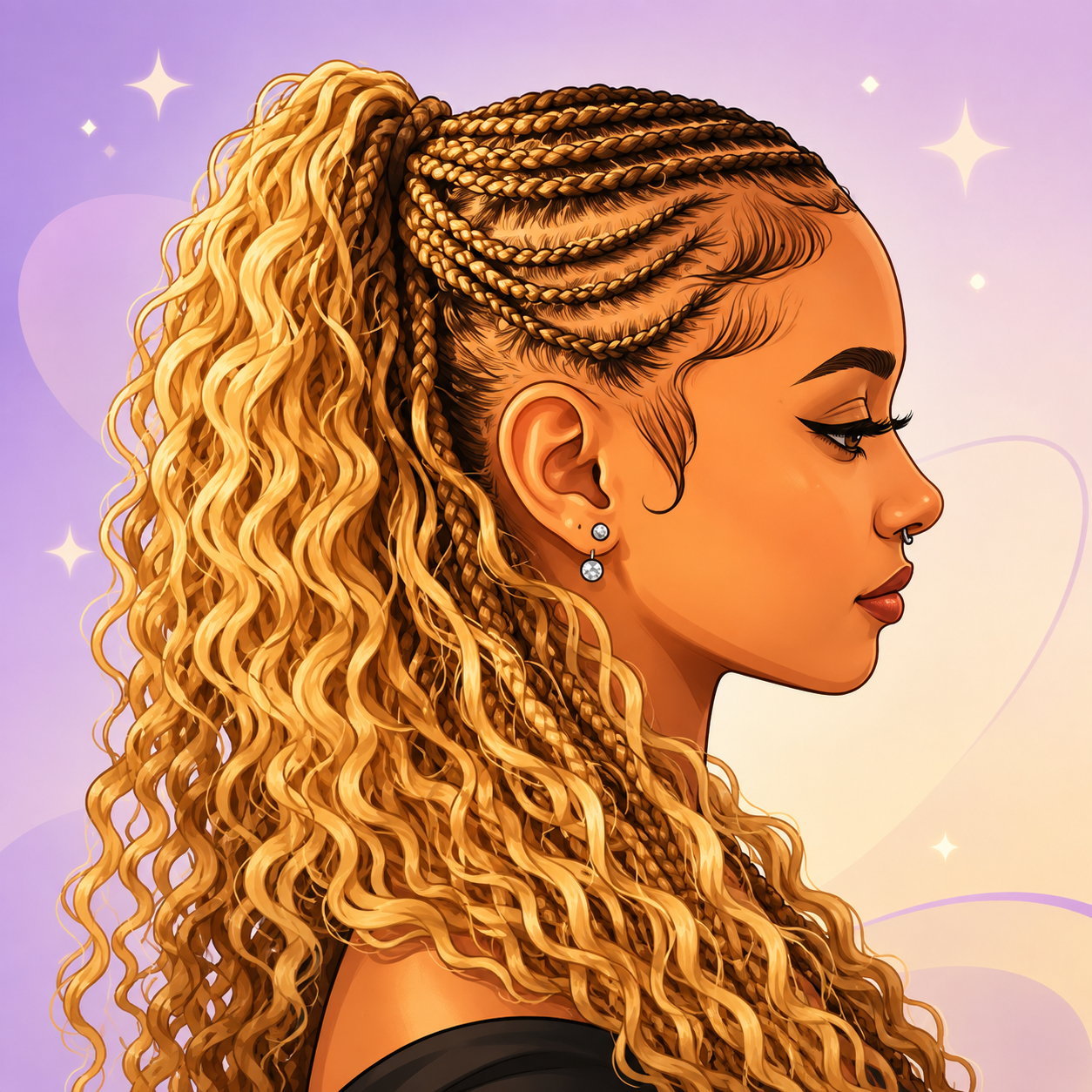Lady's Hair Braiding
